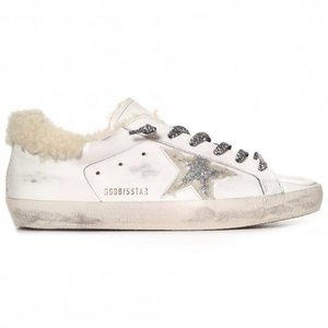 GOLDEN GOOSE SHEARLING SUPERSTAR SNEAKER SIZE EU 35